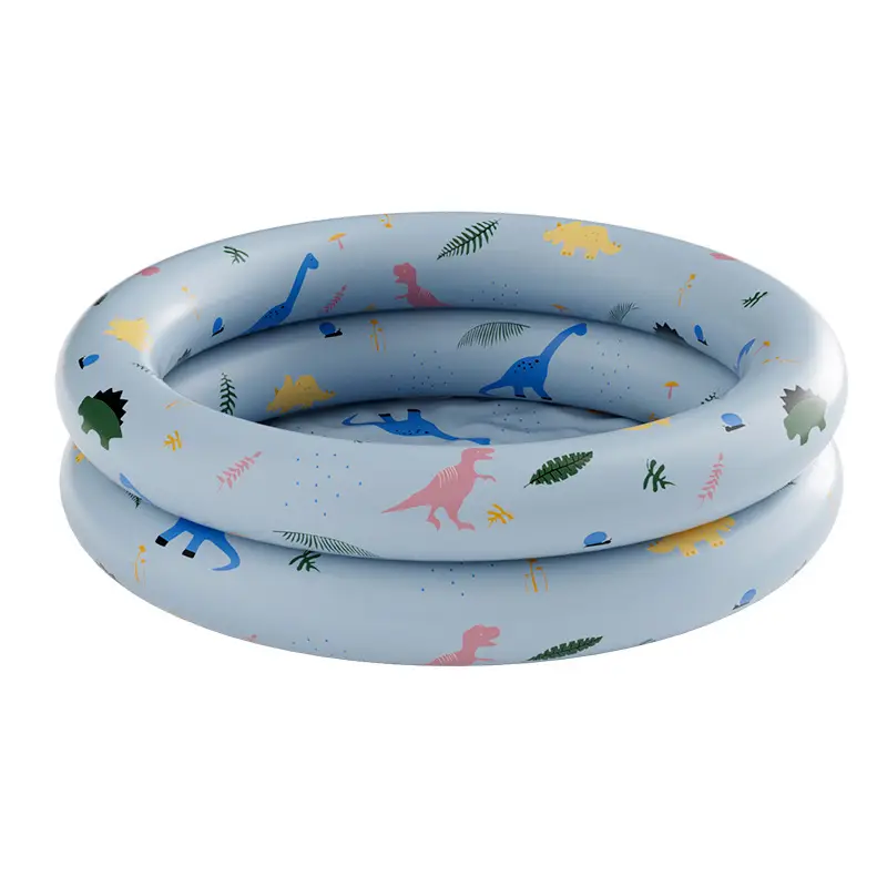 Dreamy Mermaid Pool, Inflatable Swimming Pool, Thickened Home-Use Summer Baby Round Ocean Ball Pool