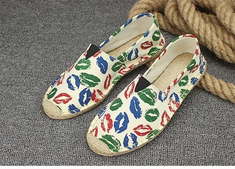 Summer Handmade Linen-Soled Straw Shoes for Men, Slip-On Lazy Fisherman Shoes, Casual Breathable Sweat-Absorbent Single Shoes, Canvas Shoes — feature 30