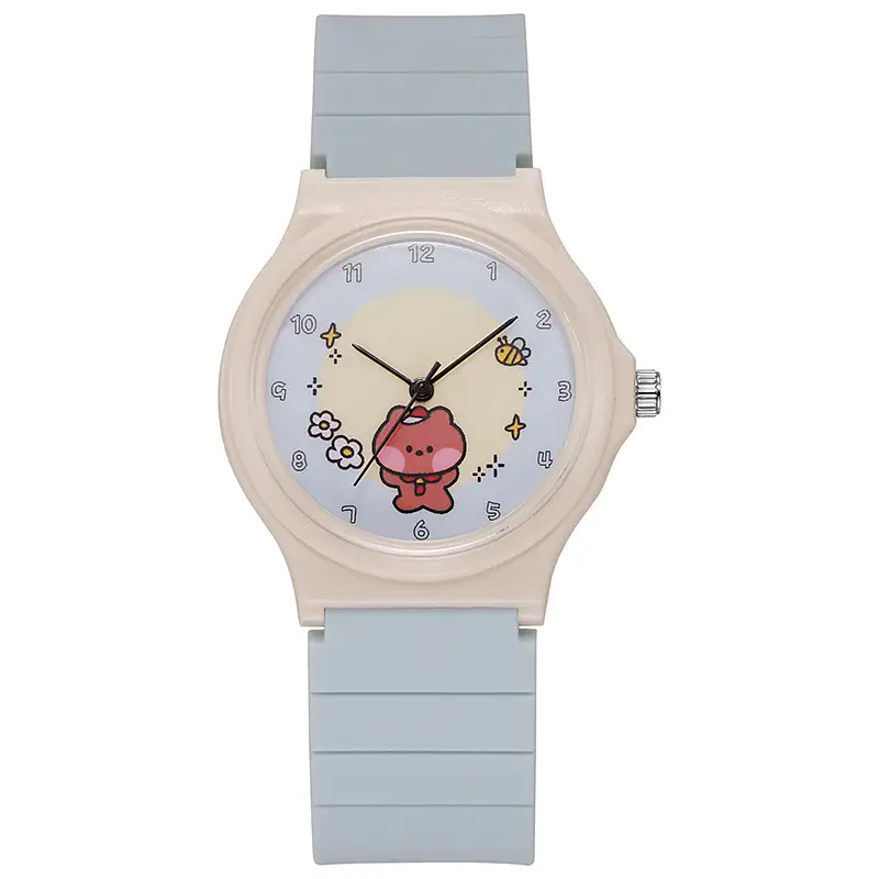In-Stock Wholesale Dropshipping Simple Children's Student Watches Sports Foreign Trade Cross-Border Watches New Quartz Watches Analog Style