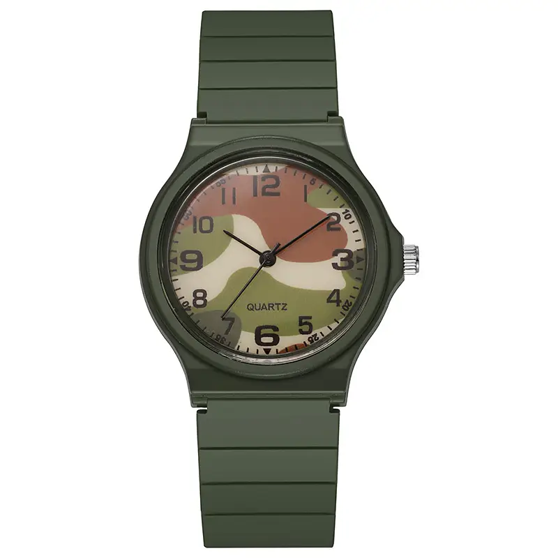 In-Stock Wholesale Dropshipping Simple Children's Student Watches Sports Foreign Trade Cross-Border Watches New Quartz Watches Analog Style