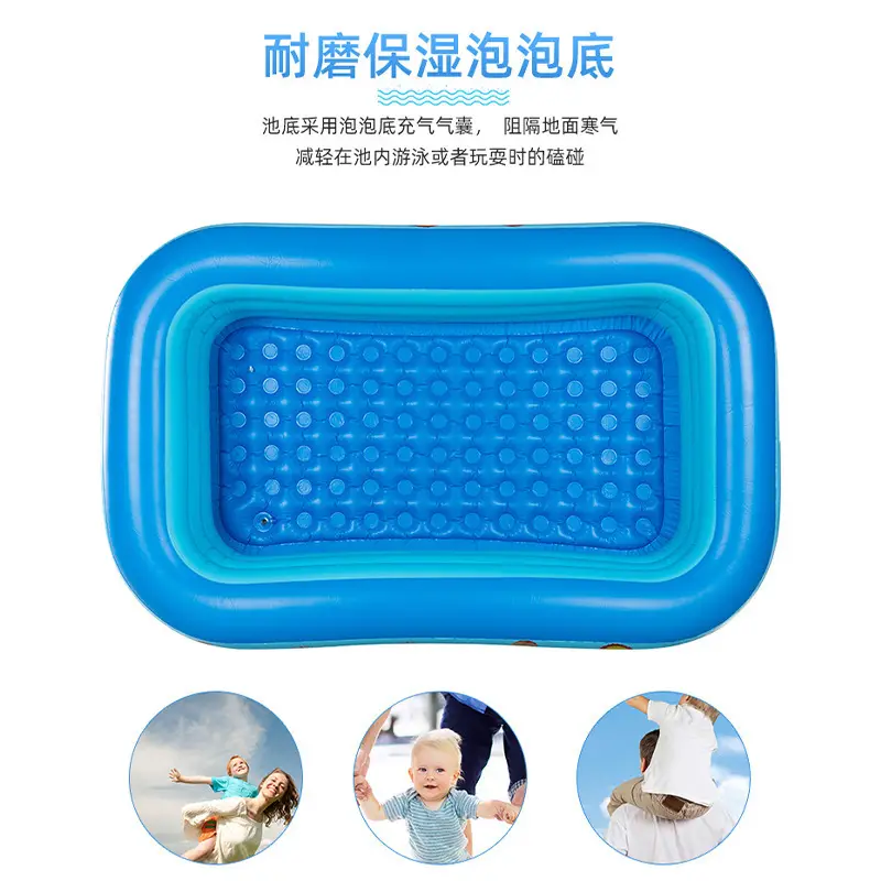 Inflatable Swimming Pool for Babies and Children, Indoor Swimming Pool, Large Foldable Swimming Pool for Home Use, Outdoor Play Pool