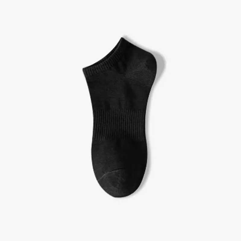Men's Socks Are Simple and Versatile, Solid Color Mid-Calf Socks, Spring and Autumn Anti-Odor Men's Socks, Autumn and Winter Business Formal Socks