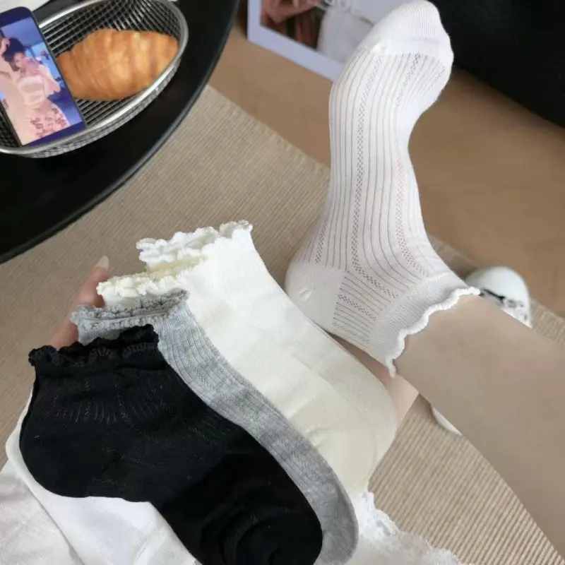 Men's Socks Are Simple and Versatile, Solid Color Mid-Calf Socks, Spring and Autumn Anti-Odor Men's Socks, Autumn and Winter Business Formal Socks