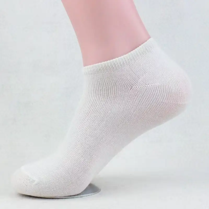 Men's Socks Are Simple and Versatile, Solid Color Mid-Calf Socks, Spring and Autumn Anti-Odor Men's Socks, Autumn and Winter Business Formal Socks