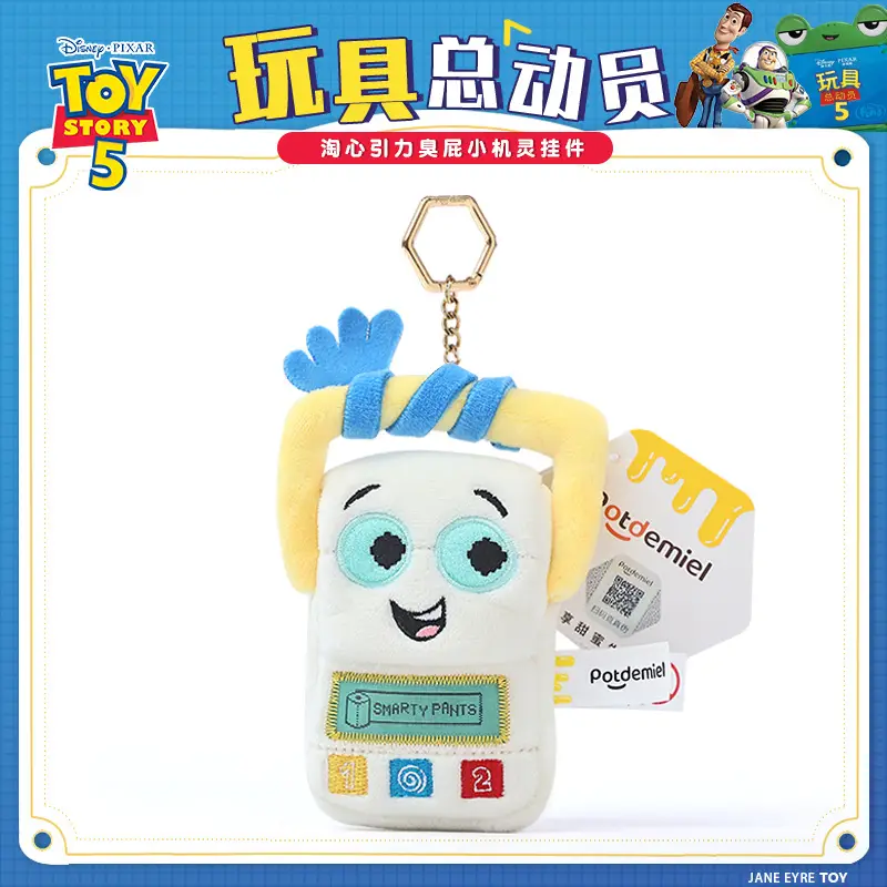 Authentic Disney Toy Story 5 Buzz Lightyear Woody Shepherdess Plush Doll Pendant Gift