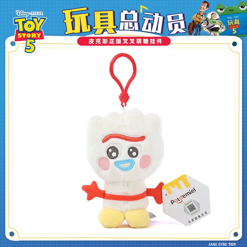 Authentic Disney Toy Story 5 Buzz Lightyear Woody Shepherdess Plush Doll Pendant Gift