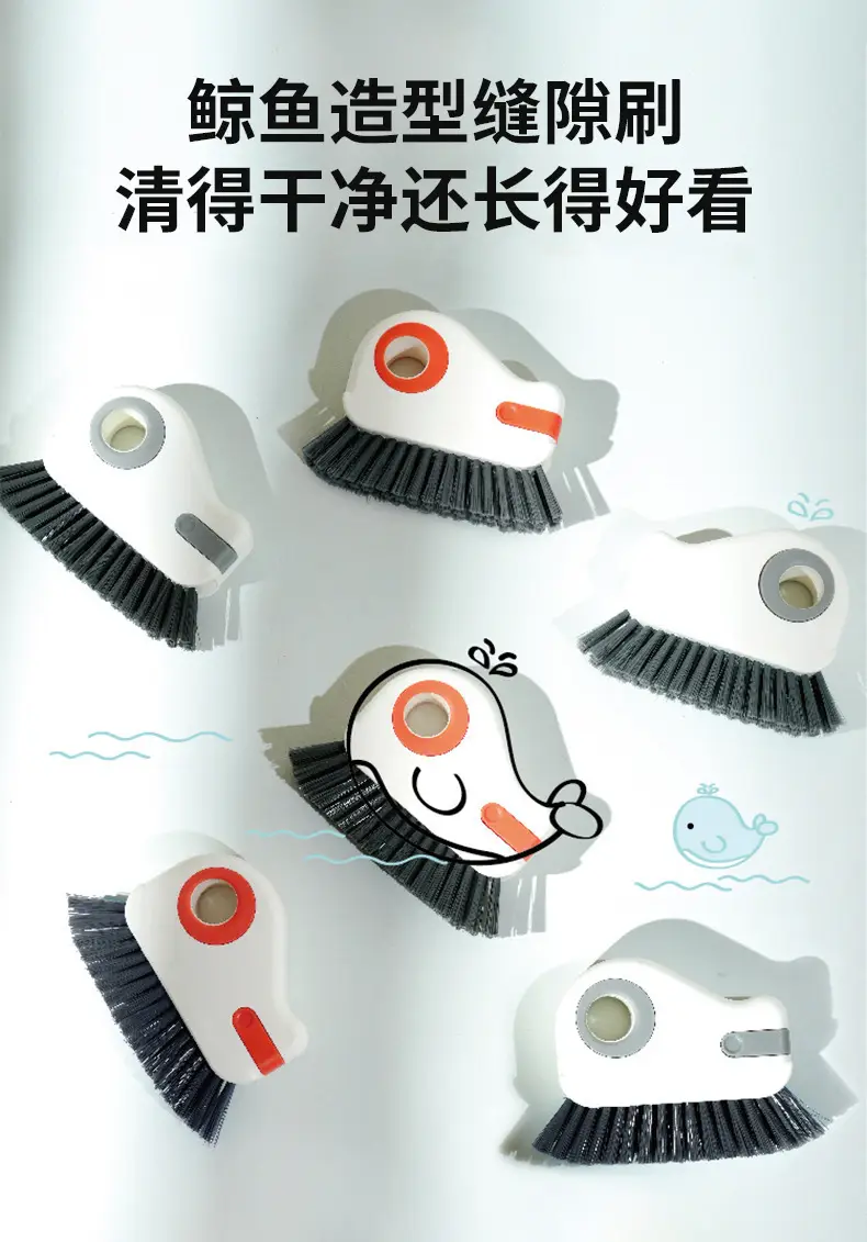 Cross-Border Hot-Selling Two-In-One Window Cleaning Brush Tool, Detachable Groove Cleaning Brush, Window Sill Gap Brush, No Dead Corners — feature 3