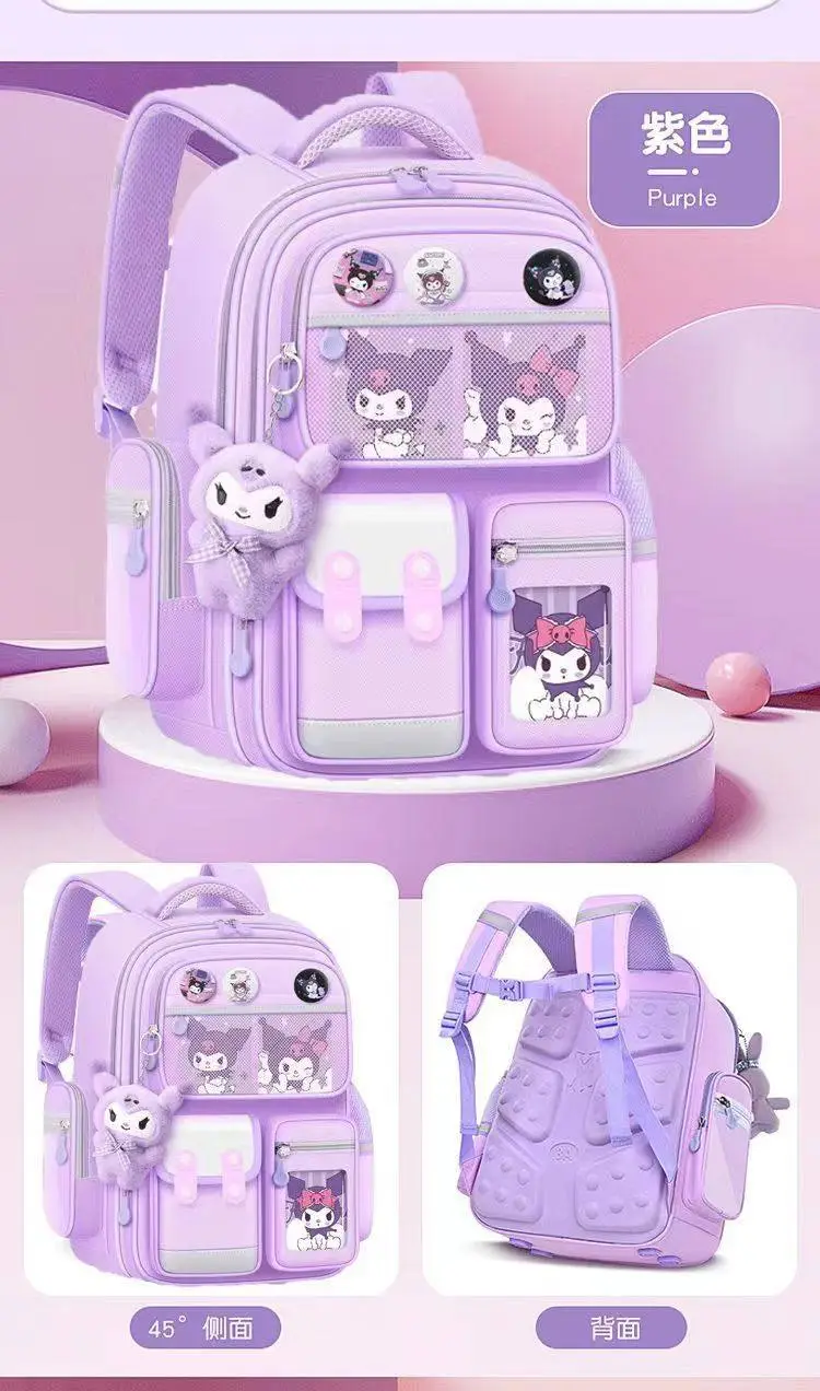 Schoolbags for Primary School Students, Boys and Girls in Grades 1, 2, and 6, Cartoon Spine-Protecting and Weight-Reducing Backpacks for Children Aged 6-12 Years Old — feature 13