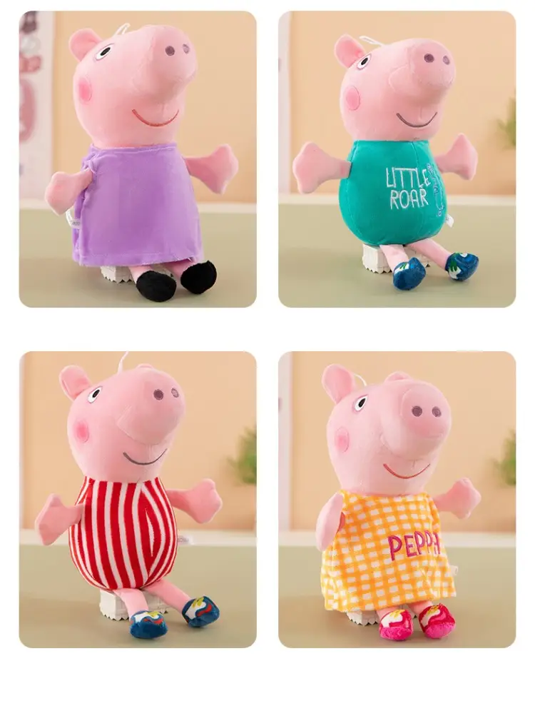 Peppa Pig Plush Toy Cross-Border Foreign Trade Peppa Pig Doll Pillow Comfort Pig Doll Gift for Children — feature 5