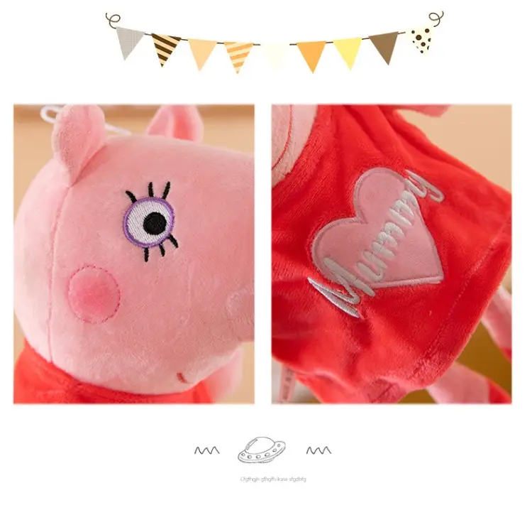 Peppa Pig Plush Toy Cross-Border Foreign Trade Peppa Pig Doll Pillow Comfort Pig Doll Gift for Children — feature 8