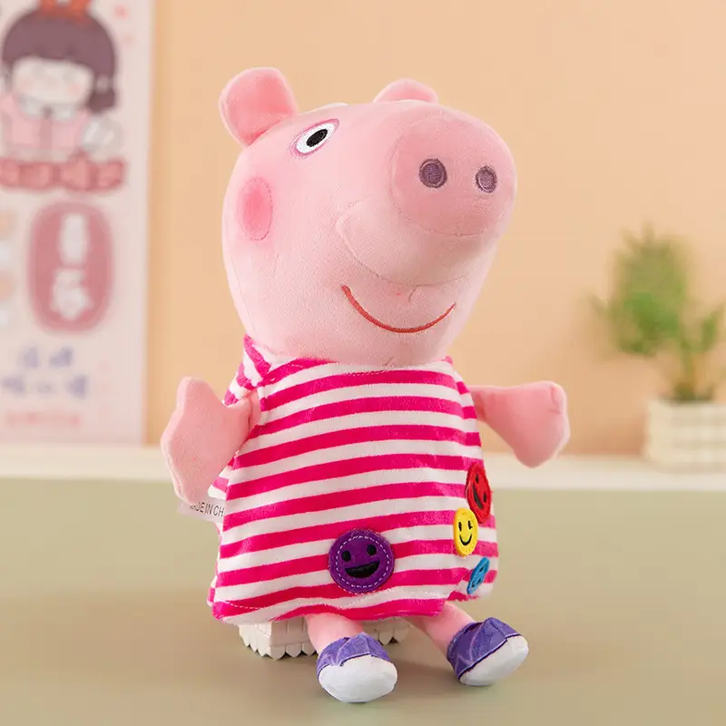 Peppa Pig Plush Toy Cross-Border Foreign Trade Peppa Pig Doll Pillow Comfort Pig Doll Gift for Children