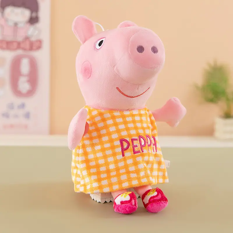 Peppa Pig Plush Toy Cross-Border Foreign Trade Peppa Pig Doll Pillow Comfort Pig Doll Gift for Children
