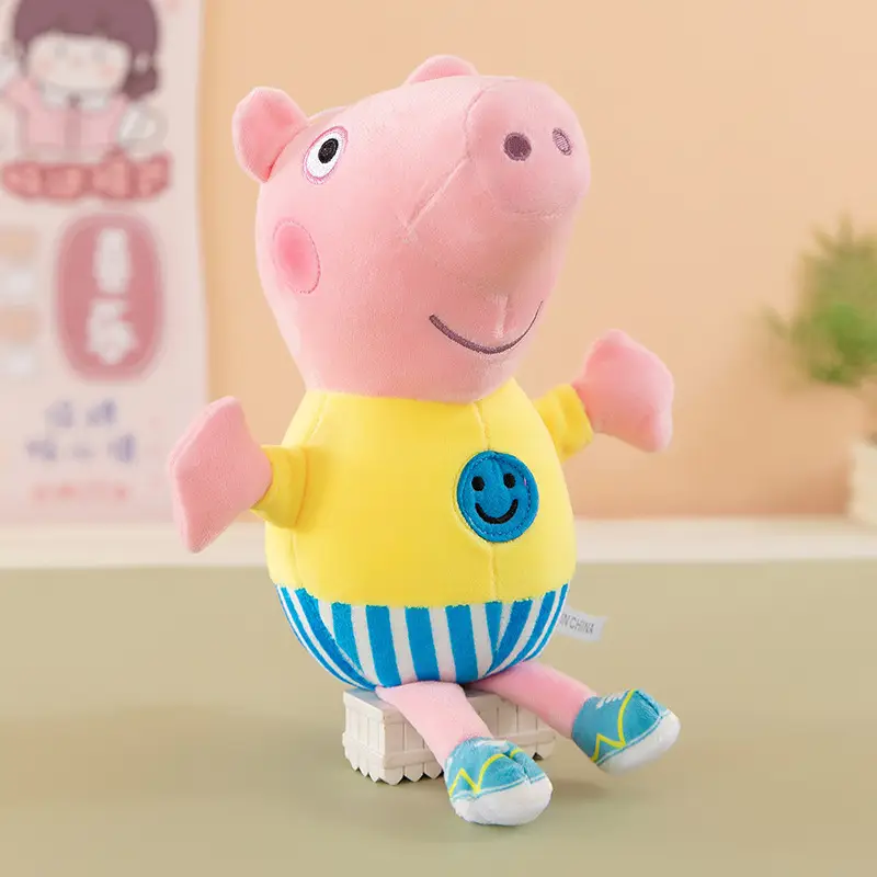 Peppa Pig Plush Toy Cross-Border Foreign Trade Peppa Pig Doll Pillow Comfort Pig Doll Gift for Children