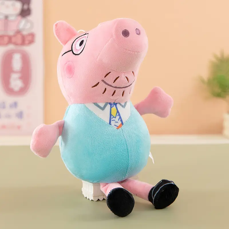 Peppa Pig Plush Toy Cross-Border Foreign Trade Peppa Pig Doll Pillow Comfort Pig Doll Gift for Children