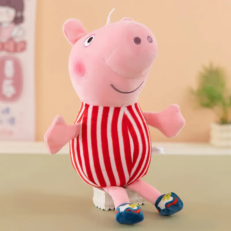 Peppa Pig Plush Toy Cross-Border Foreign Trade Peppa Pig Doll Pillow Comfort Pig Doll Gift for Children