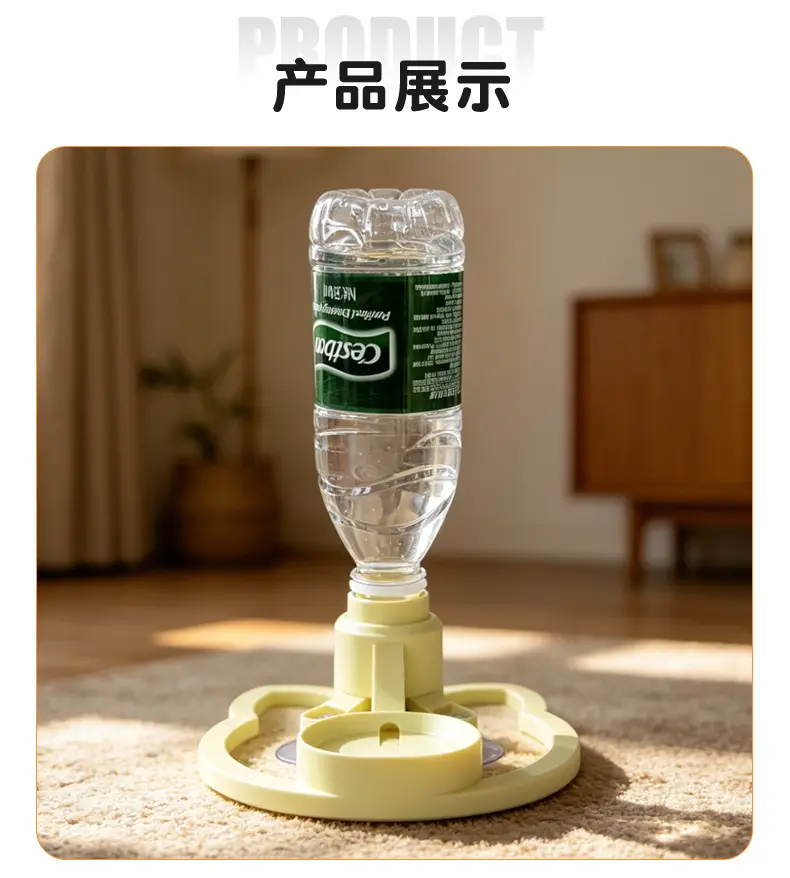 Cat Water Dispenser, Pet Automatic Water Dispenser, Filter-Free, Non-Electric, Automatic Water Bowl, New Model Water Dispenser in Stock — feature 12