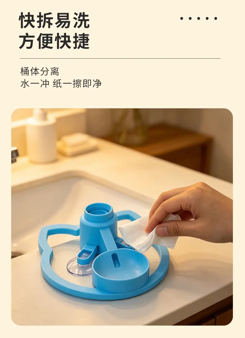 Cat Water Dispenser, Pet Automatic Water Dispenser, Filter-Free, Non-Electric, Automatic Water Bowl, New Model Water Dispenser in Stock — feature 6