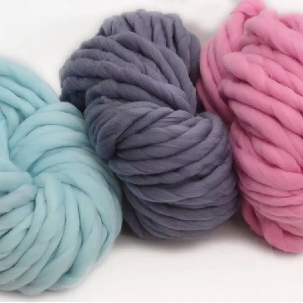 Thick Yarn, Super Thick Yarn, Extra Thick Fine-Spun Icelandic Wool Yarn, Hat Yarn, Blended Yarn, Acrylic Yarn, Special Weaving Yarn Wholesale