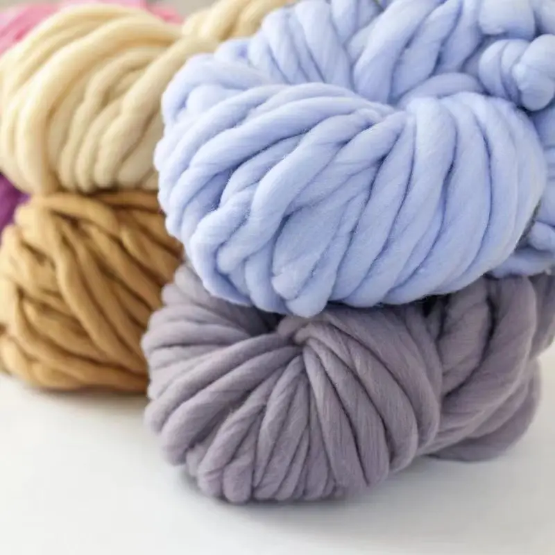 Thick Yarn, Super Thick Yarn, Extra Thick Fine-Spun Icelandic Wool Yarn, Hat Yarn, Blended Yarn, Acrylic Yarn, Special Weaving Yarn Wholesale