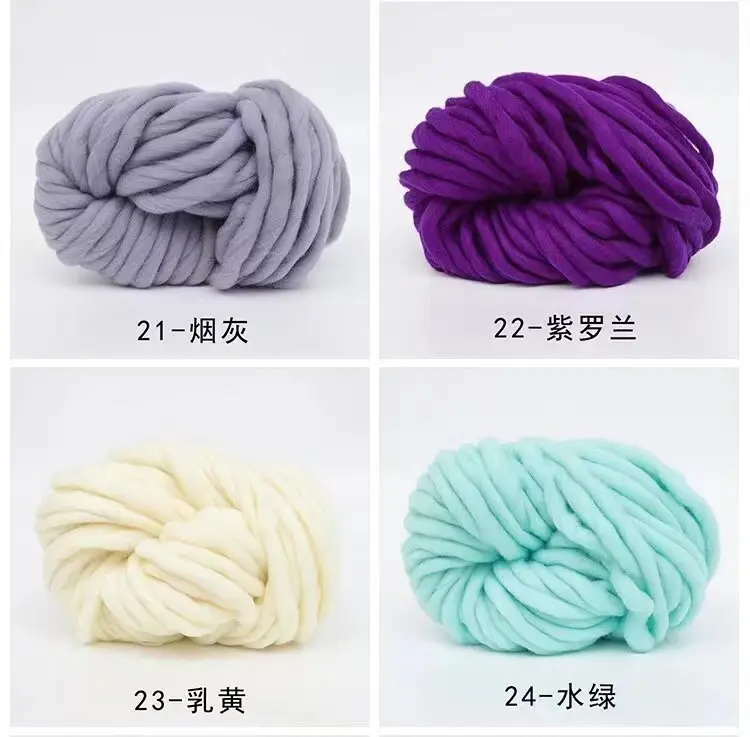 Thick Yarn, Super Thick Yarn, Extra Thick Fine-Spun Icelandic Wool Yarn, Hat Yarn, Blended Yarn, Acrylic Yarn, Special Weaving Yarn Wholesale — feature 11
