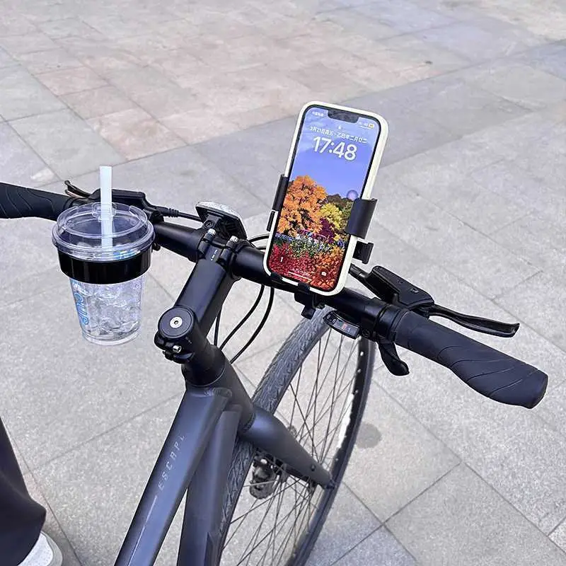 Bicycle-Specific Mobile Phone Holder, Road and Mountain Bike Riding Navigation Bracket, Shockproof Handlebar Mount, Shooting Equipment