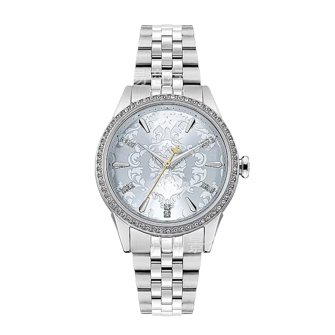 Empress Dowager's Same Model Watch, Tiktok Live-Streamed Women's Watch, Empress Dowager's Watch for Women, Embossed Blue, Ice Blue, White Moonlight, Snake Bone