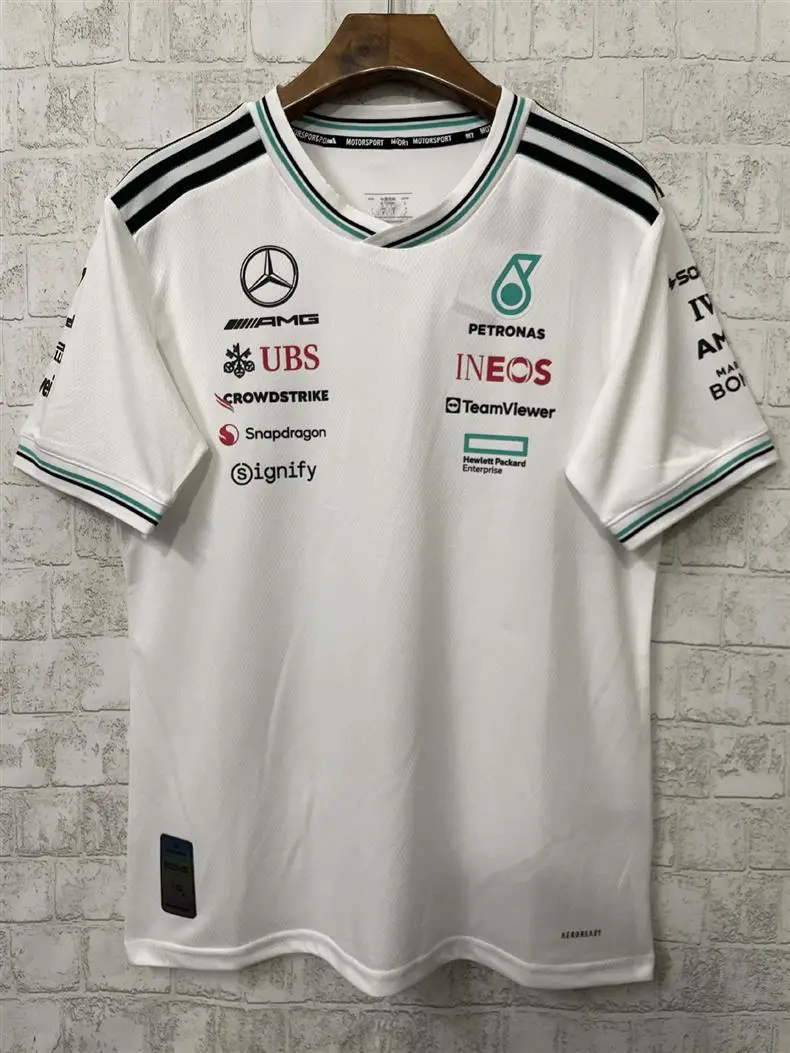 25 New F1 Formula Racing Suits Mercedes Aston Ferrari Martin Mclaren Motorcycle Racing Suits — feature 12