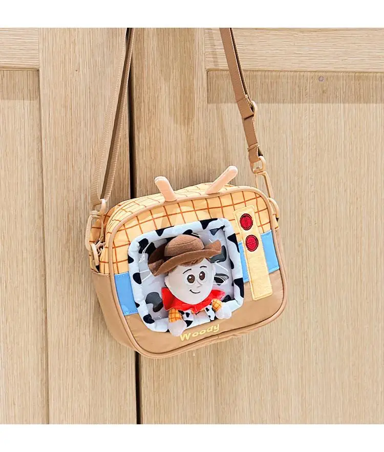 Authentic Disney Pixar Toy Story 5 Woody Time Capsule Crossbody Bag for Girls Doll Bag — feature 10