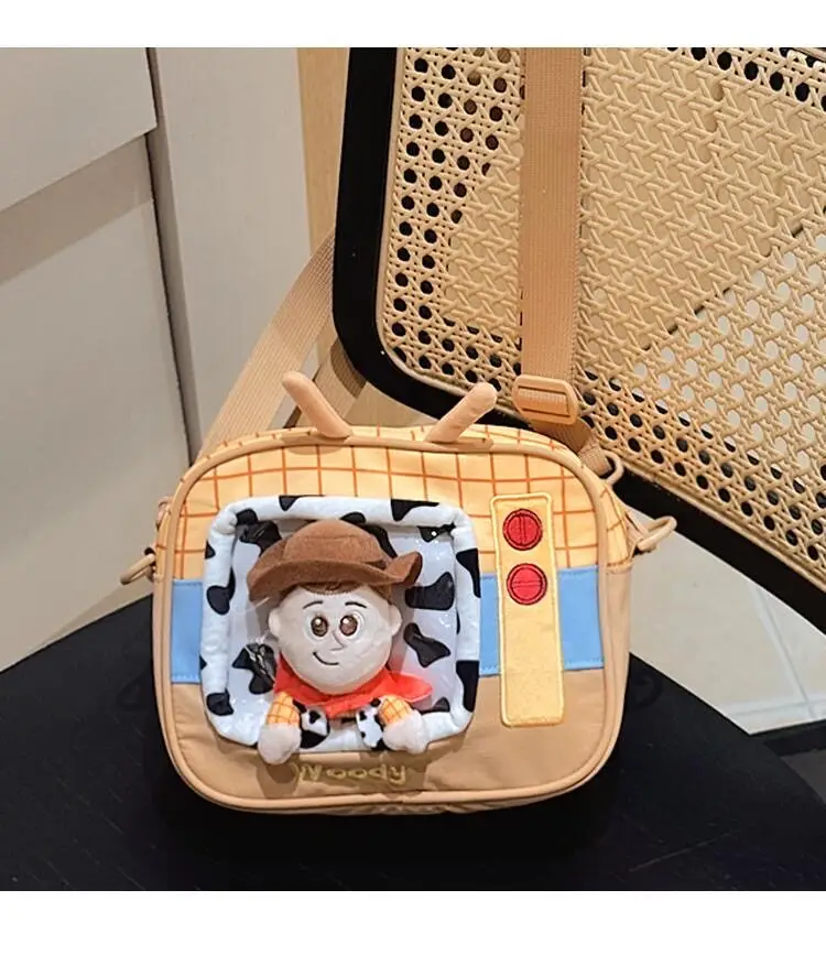 Authentic Disney Pixar Toy Story 5 Woody Time Capsule Crossbody Bag for Girls Doll Bag — feature 4