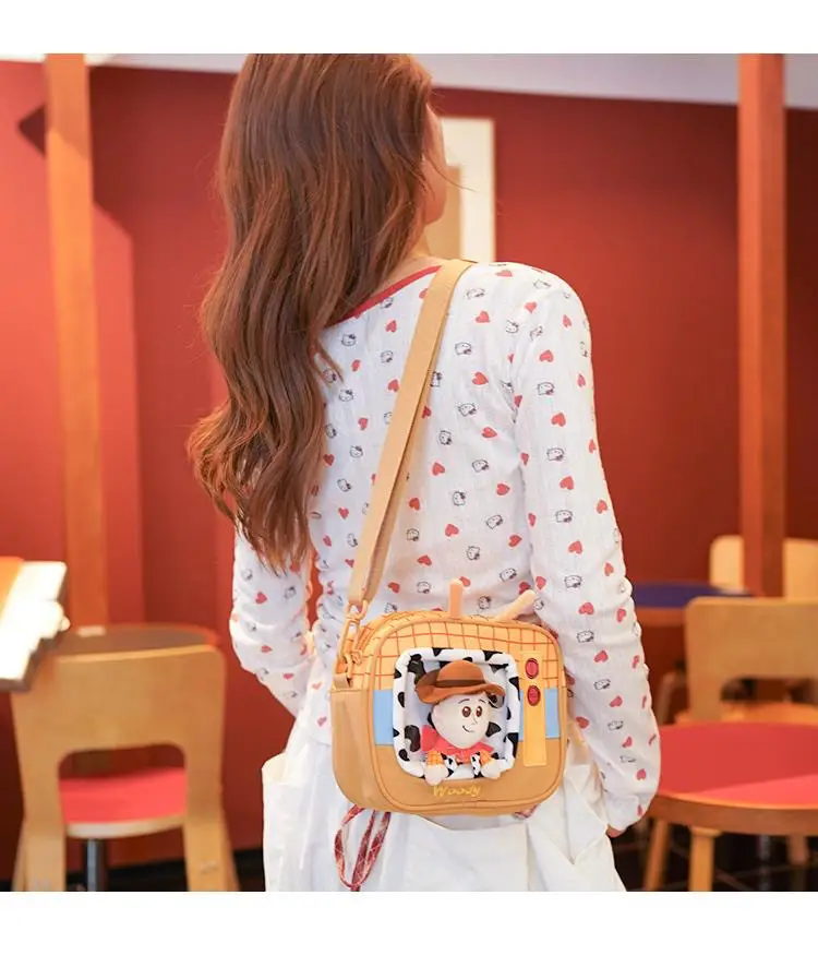 Authentic Disney Pixar Toy Story 5 Woody Time Capsule Crossbody Bag for Girls Doll Bag — feature 9