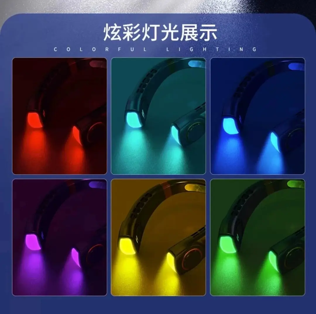 Recommended by Luo Yonghao】2025 New Model Portable Bladeless Neck Fan for Lazy People to Hang Around the Neck — feature 19