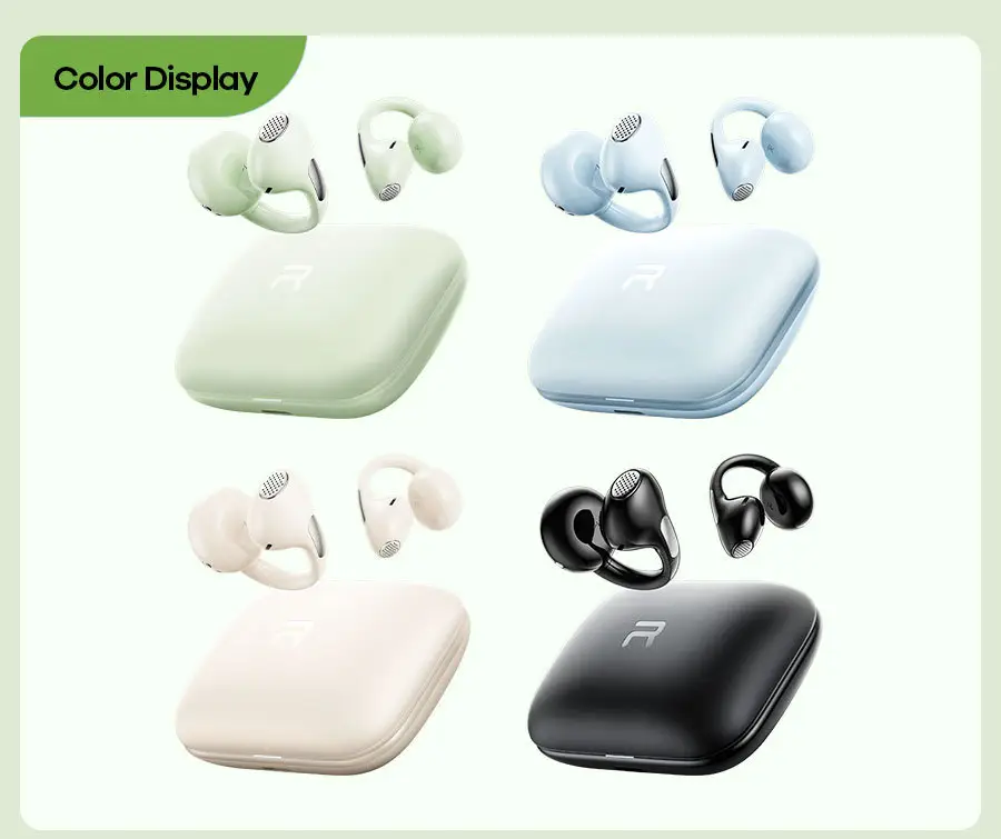 Remax Ear Clip-Type True Wireless Bluetooth Headphones Ows Open-Type Non-In-Ear Sports Headphones Enc Noise Reduction Call — feature 21