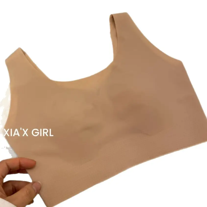 Invisible Wireless Vest-Style Bra for Women, Breathable, Seamless, Beautiful Back, Minimizes Large Bust, Ultra-Thin Bandeau Bra, Beautiful Back Lingerie