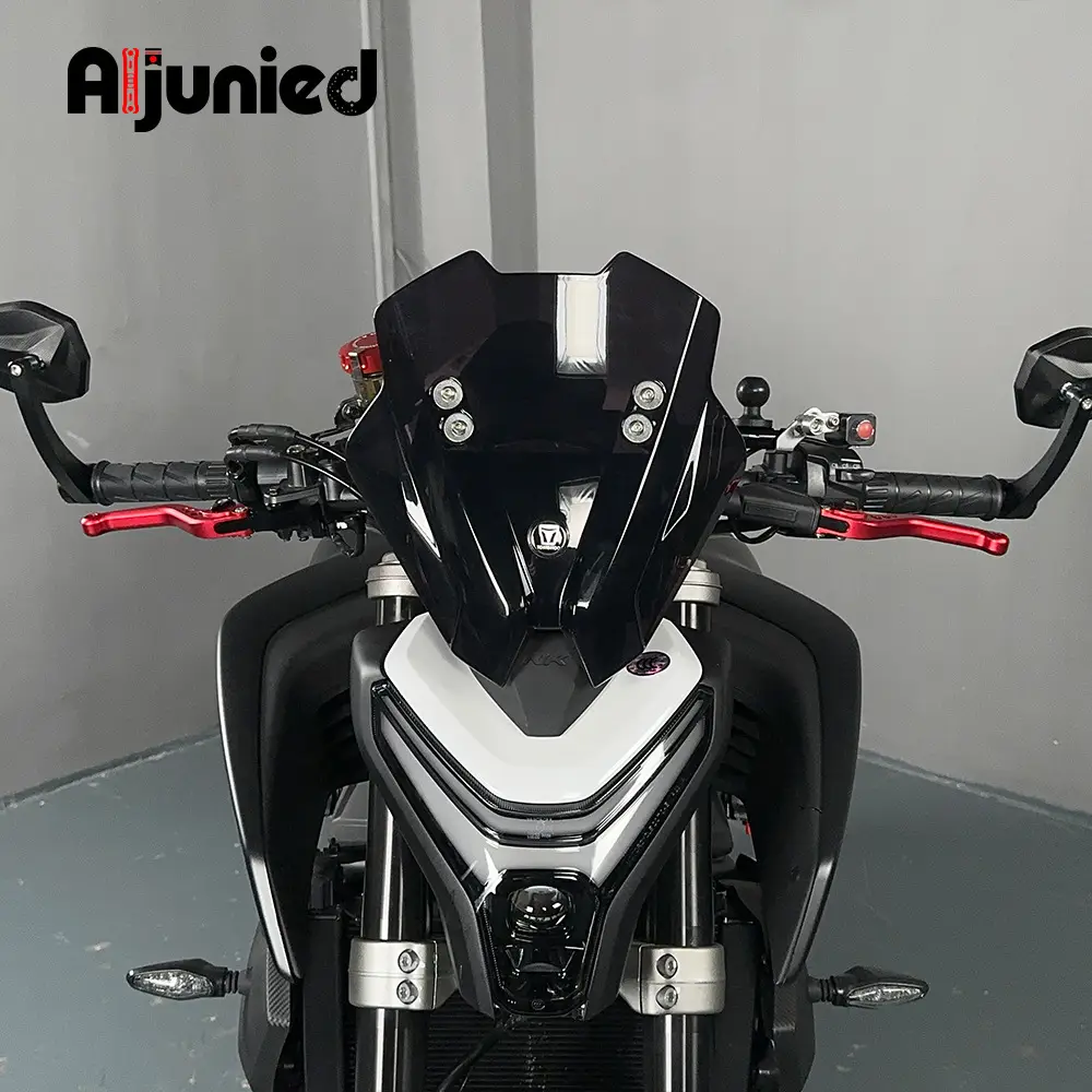 Suitable for Cfmoto 450Nk Front Windshield Heightening Windscreen Modification Motorcycle Front Windshield Wind Deflector