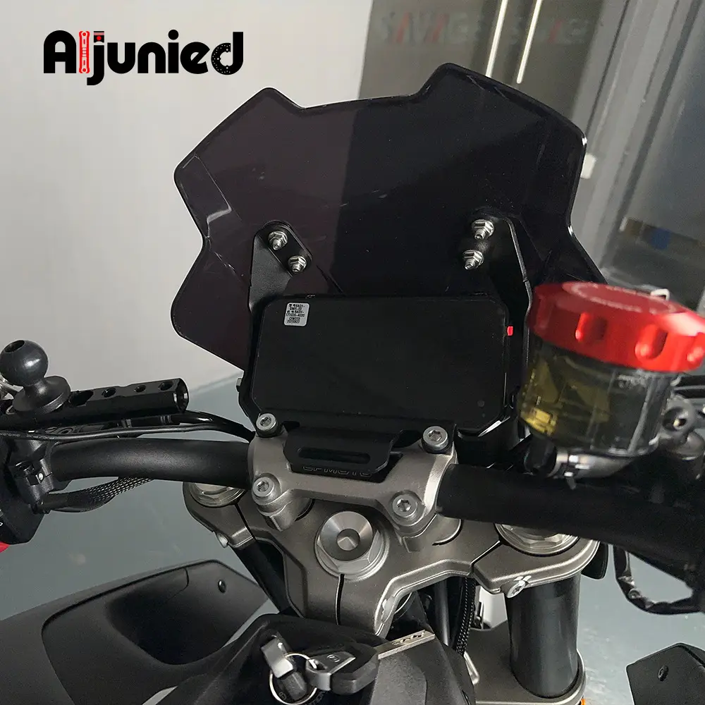 Suitable for Cfmoto 450Nk Front Windshield Heightening Windscreen Modification Motorcycle Front Windshield Wind Deflector