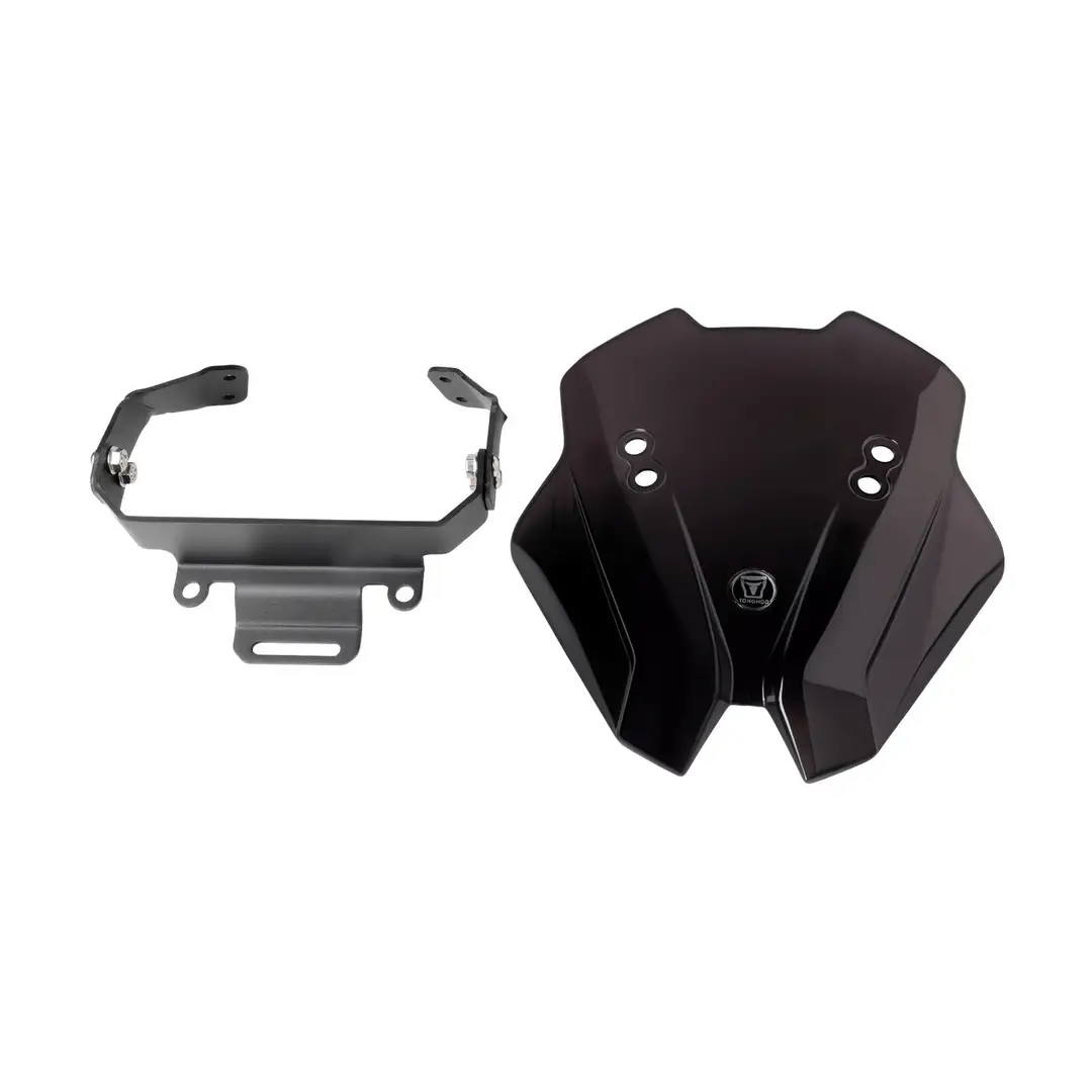 Suitable for Cfmoto 450Nk Front Windshield Heightening Windscreen Modification Motorcycle Front Windshield Wind Deflector