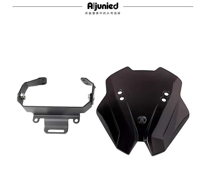 Suitable for Cfmoto 450Nk Front Windshield Heightening Windscreen Modification Motorcycle Front Windshield Wind Deflector — feature 9