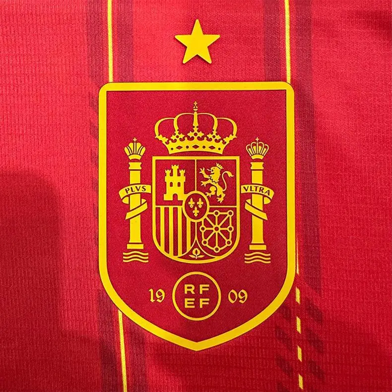Spain Fan Edition Jersey World Cup National Team Football Uniform Short-Sleeved T-Shirt Cross-Border Custom Summer — feature 8