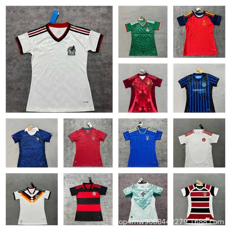 New 2026 World Cup National Team Football Jersey Thai Version Women's Argentina Mexico Germany Short-Sleeved Jersey — feature 1