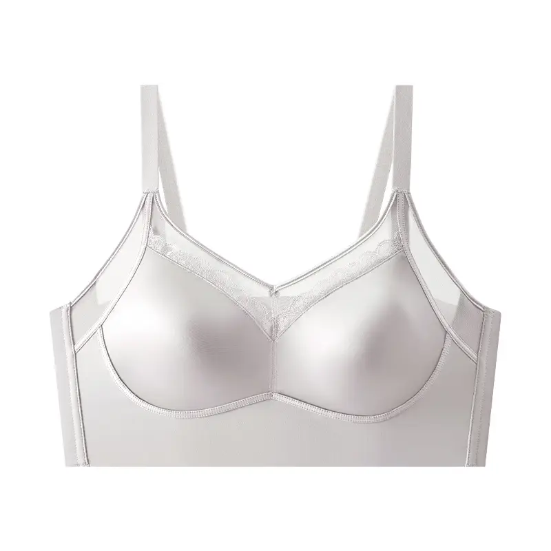 Lace Bra for Large Busts That Makes Them Appear Smaller, Breathable, Wireless, Seamless, Lightweight, Supportive, and Enhances the Appearance of Small Busts