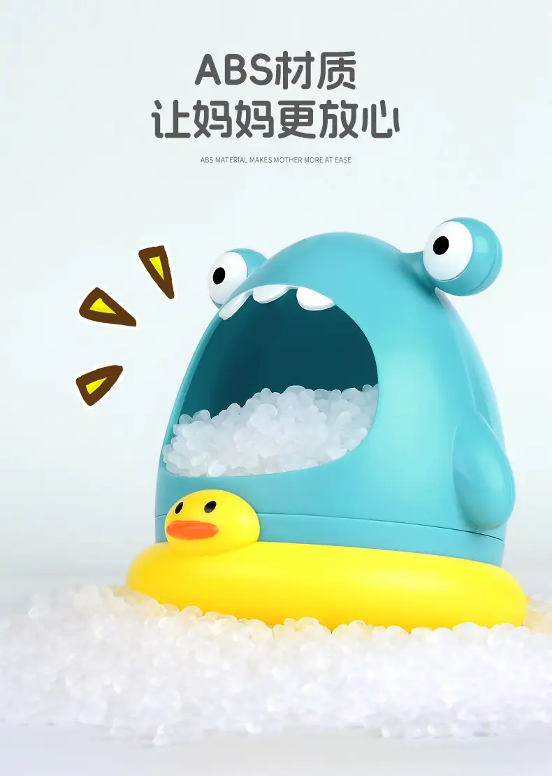 Cross-Border Children's Cartoon Water Play Toys That Blow Bubbles, Crab, Whale, Snake Bubble Maker, Foam Baby Bath Toys — feature 14