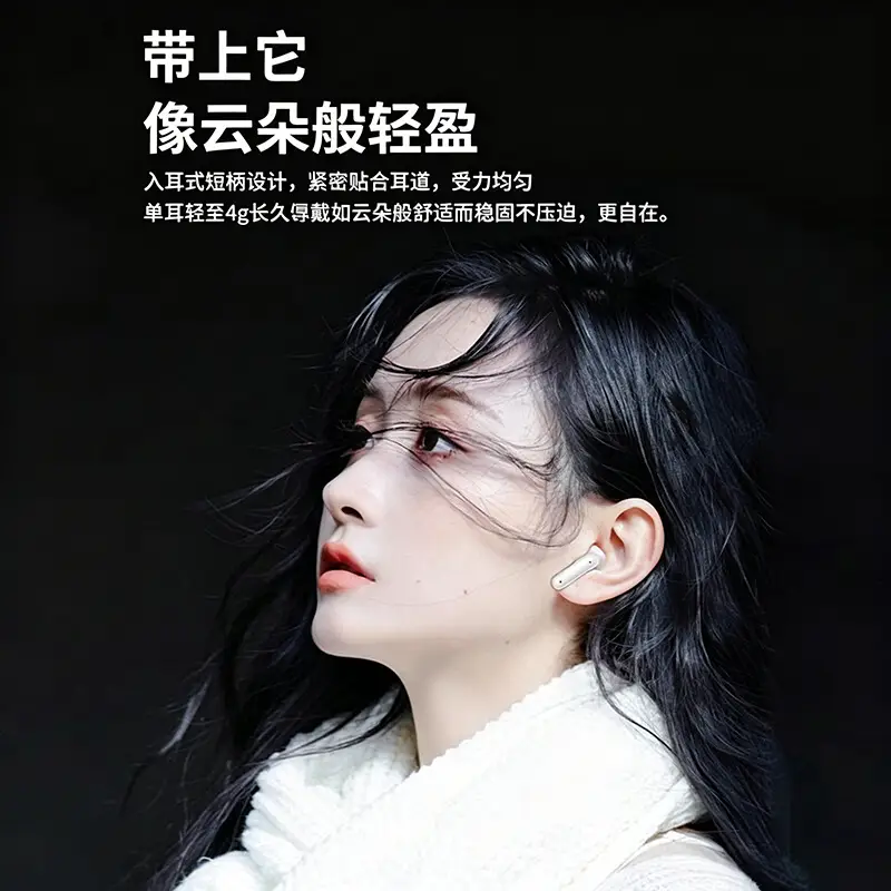 True Wireless Bluetooth Headphones 2026 New Model, True In-Ear High-Quality Sound, Long Battery Life, Large Battery Capacity, Sports Noise-Cancelling Headphones