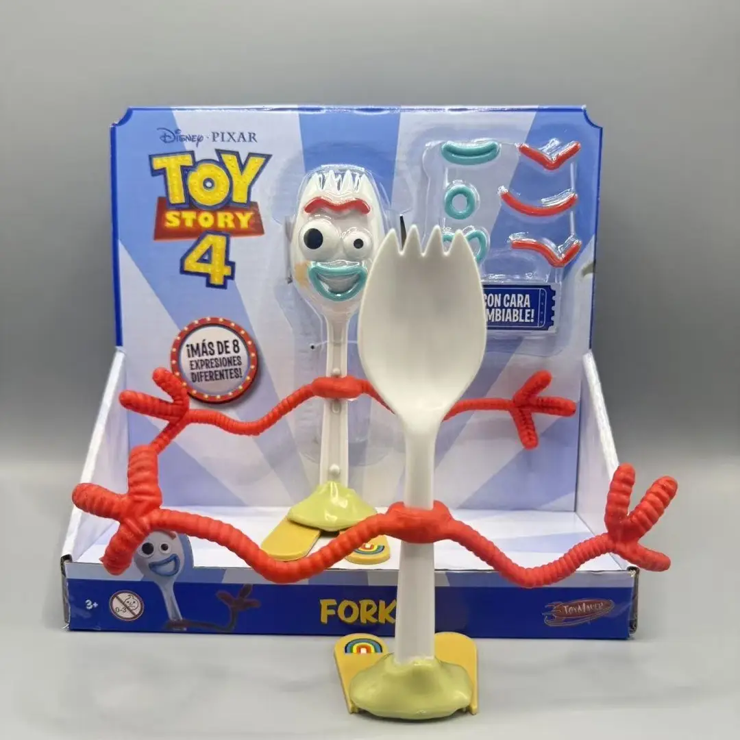 Toy Story 4 Forky Multi-Expression Interchangeable Figure Model Toy