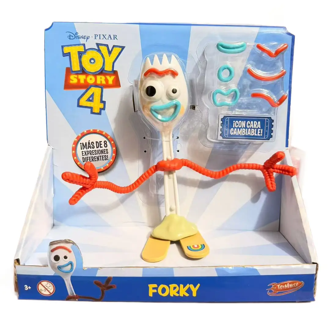 Toy Story 4 Forky Multi-Expression Interchangeable Figure Model Toy