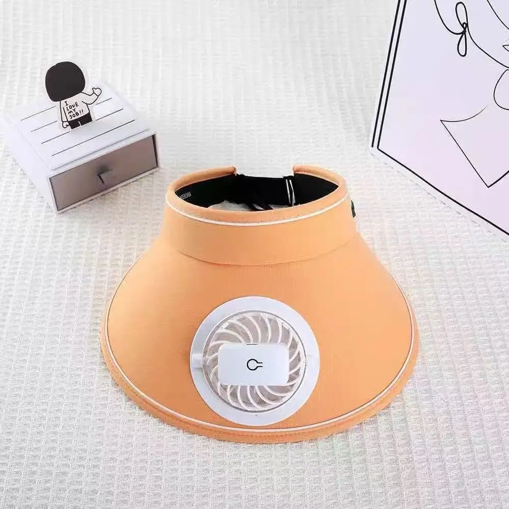 Solar-Powered Fan Hat for Men and Women, Summer Outdoor Sun Protection, with Electric Fan for Parents, Greenhouse Work, Tea Picking, Rechargeable Hat
