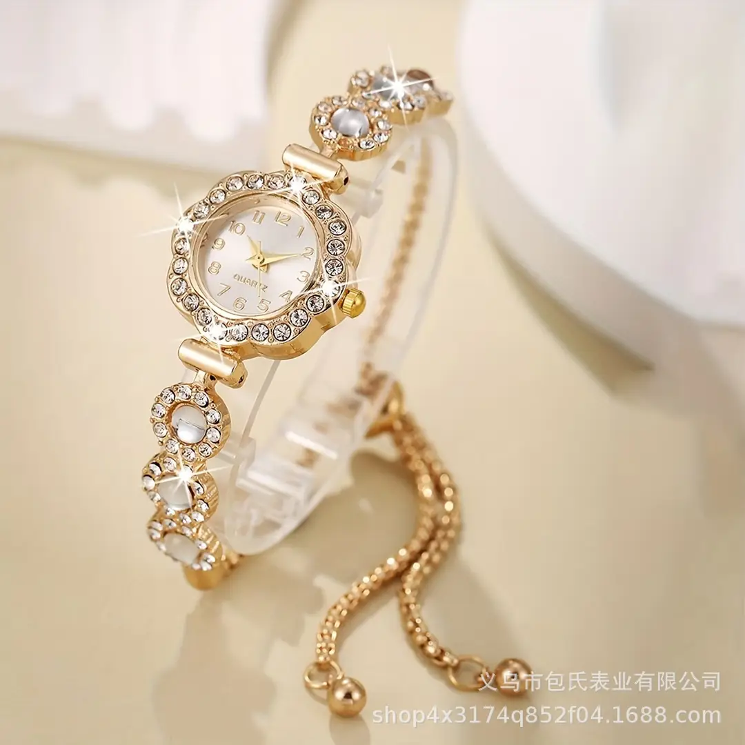 Cross-Border Hot-Selling Women's Bracelet Watches, Creative Blind Box Gift Watches, Wholesale High-End Women's Quartz Watches, Dropshipping
