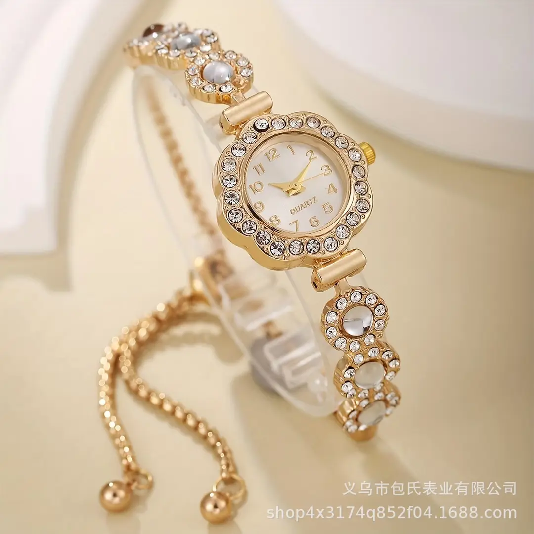 Cross-Border Hot-Selling Women's Bracelet Watches, Creative Blind Box Gift Watches, Wholesale High-End Women's Quartz Watches, Dropshipping