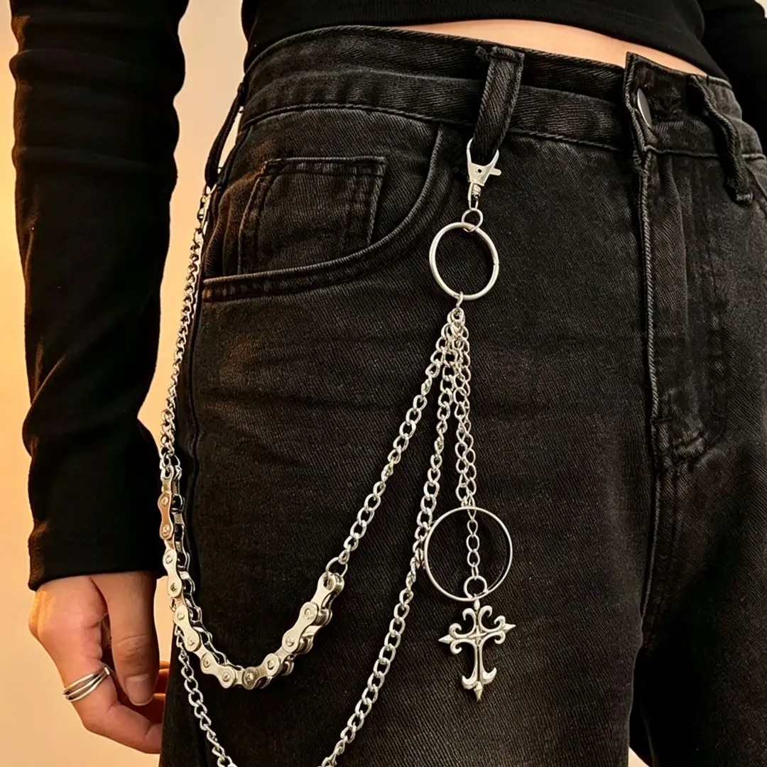 European and American Cross-Border Pearl Starfish Shell Pendant Multi-Layered Waist Chain Belt Holiday Style High-End Accessories Wholesale