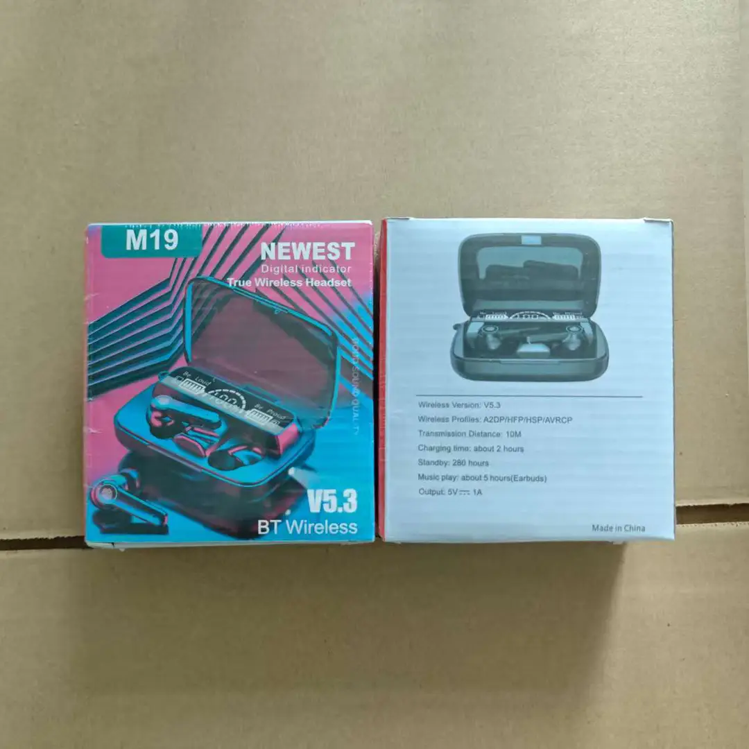 Cross-Border Foreign Trade X15 M10 M90 F9-5C M20 Bluetooth Headset Tws Touch Digital Display Sports Wireless Headset