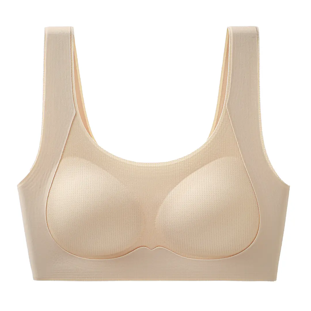 Jiandan Bird Developmental Period Teenage Girls' Underwear for Middle and High School Students, Thin Vest-Style Bra for 12-Year-Olds, Youth Shaping Bra